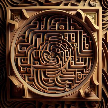 3D model labyrinth (STL)